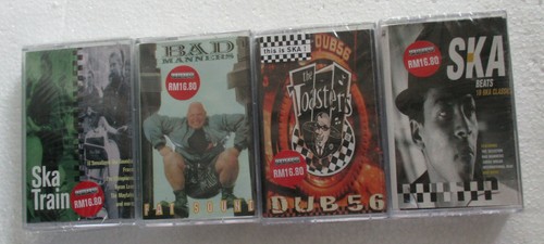 4 SKA Beats Train Sound Rare Malaysia Cassette Tape New Bad Manners The Toasters - Picture 1 of 7