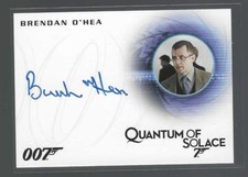 James Bond Autograph A274 BRENDAN O'HEA as Forensic Technician Rittenhouse A