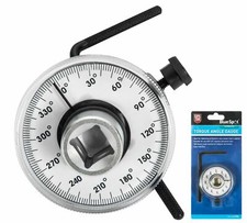 1/2" Drive Torque Angle Gauge Easy Read Face for Socket Ratchets 07940