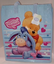 Winnie the Pooh Eeyore Disney Baby Reusable Tote Bag eco shopping toys NEW