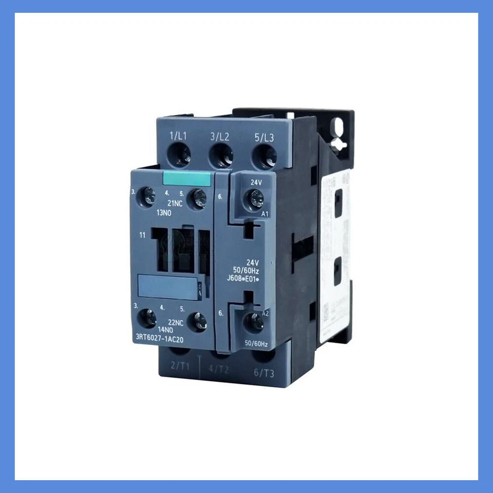 1P SIEMENS contactor 3RT6027-1AC20 AC24V 3RT6027 1AC20 Brand new Fast Shipping - Image 3 of 3