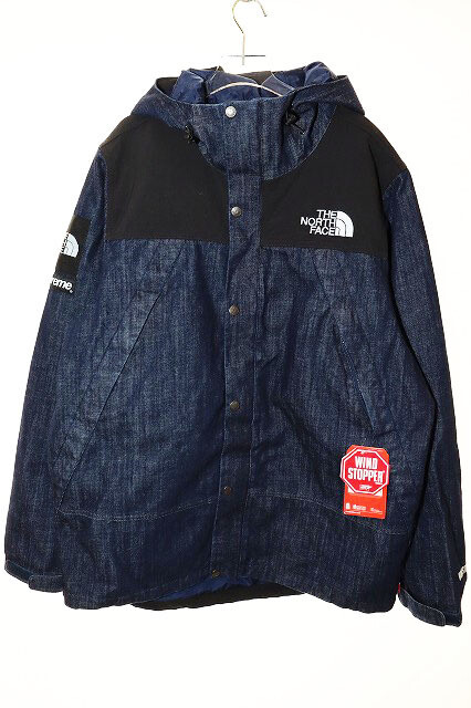 SUPREME THE NORTH FACE 15SS DENIM DOT SHOT JACKET XL North SUPREME THE NORTH FACE 15SS DENIM DOT SHOT JACKET XL North
