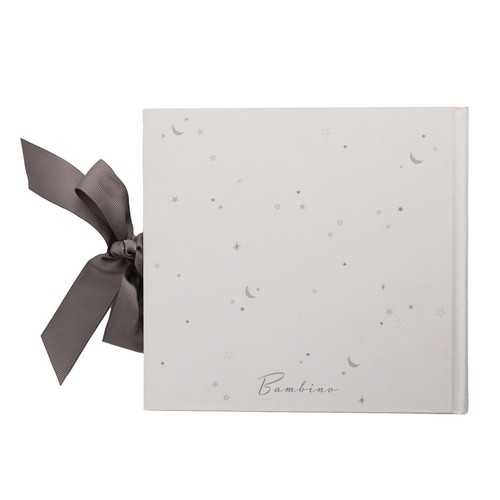Christening Day Photo Album Starry night 3D Teddy Icon White Baby Gift 6 x 4" - Picture 3 of 6