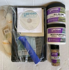 Beyond Paint Countertop Makeover Refinishing Kit All-in-one Sealer Flecks New Beyond Paint Countertop Makeover Refinishing Kit All-in-one Sealer Flecks New