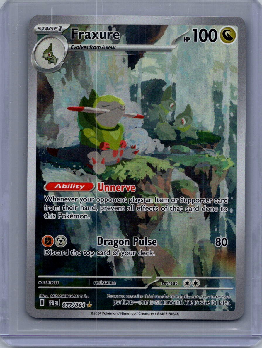 Fraxure Illustration Rare SV: Shrouded Fable 077/064 NM