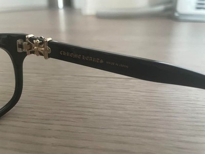 Chrome hearts + gold glasses Eyewear Fashion Accessories