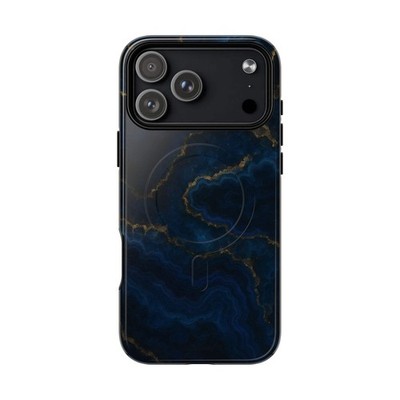 Midnight Marble iPhone Case with MagSafe