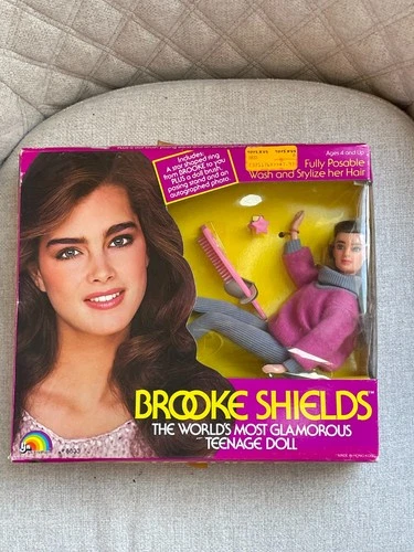 VINTAGE 1982 LJN TOYS BROOKE SHIELDS BARBIE DOLL #8833 NEW IN BOX