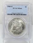 Certified 1900 Morgan Silver Dollar PCGS MS64 $1