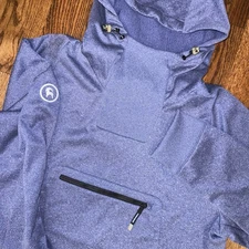 Backcountry Meltdown Water Resistant Hoodie Pullover Men’s Large Purple Stretch