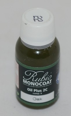Rubio Monocoat Oil Plus 2C Oak 22 20 Milliliters Unopened