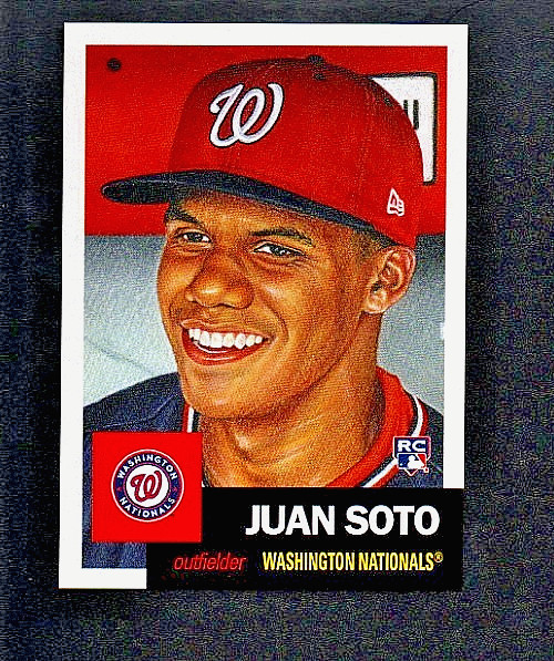 2018 Topps Living Juan Soto RC Rookie #43 Nationals NM-Mint