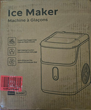 Nugget Ice Makers Countertop, Pebble Ice Maker Machine with 33lbs/24H