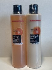 Perlier Arancio  Zenzero Orange Ginger Set Shower Gel Body Lotion Cream 8.4oz