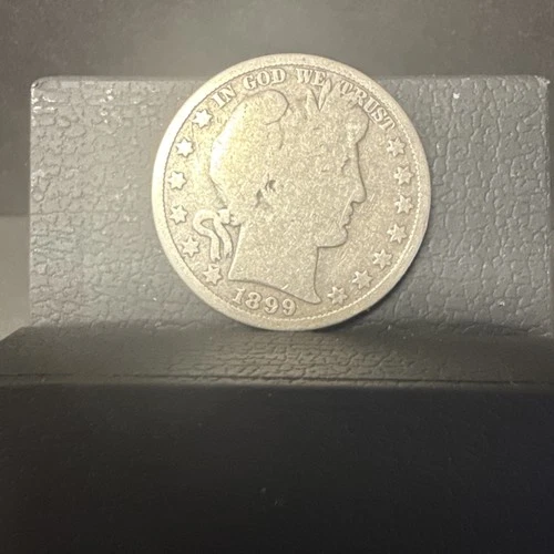 1899 Barber Silver Half Dollar U.S. Coin 90% Silver