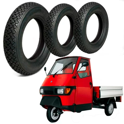 VEE-RUBBER 3 Pneumatici gomma VEERUBBER 100/90-10 56P (SIMILE MICHELIN S83) PIAGGIO APE 50