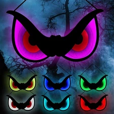 BlcTec Halloween Decorations Spooky Eyes Lights, 20 Inch Large Multicolor 