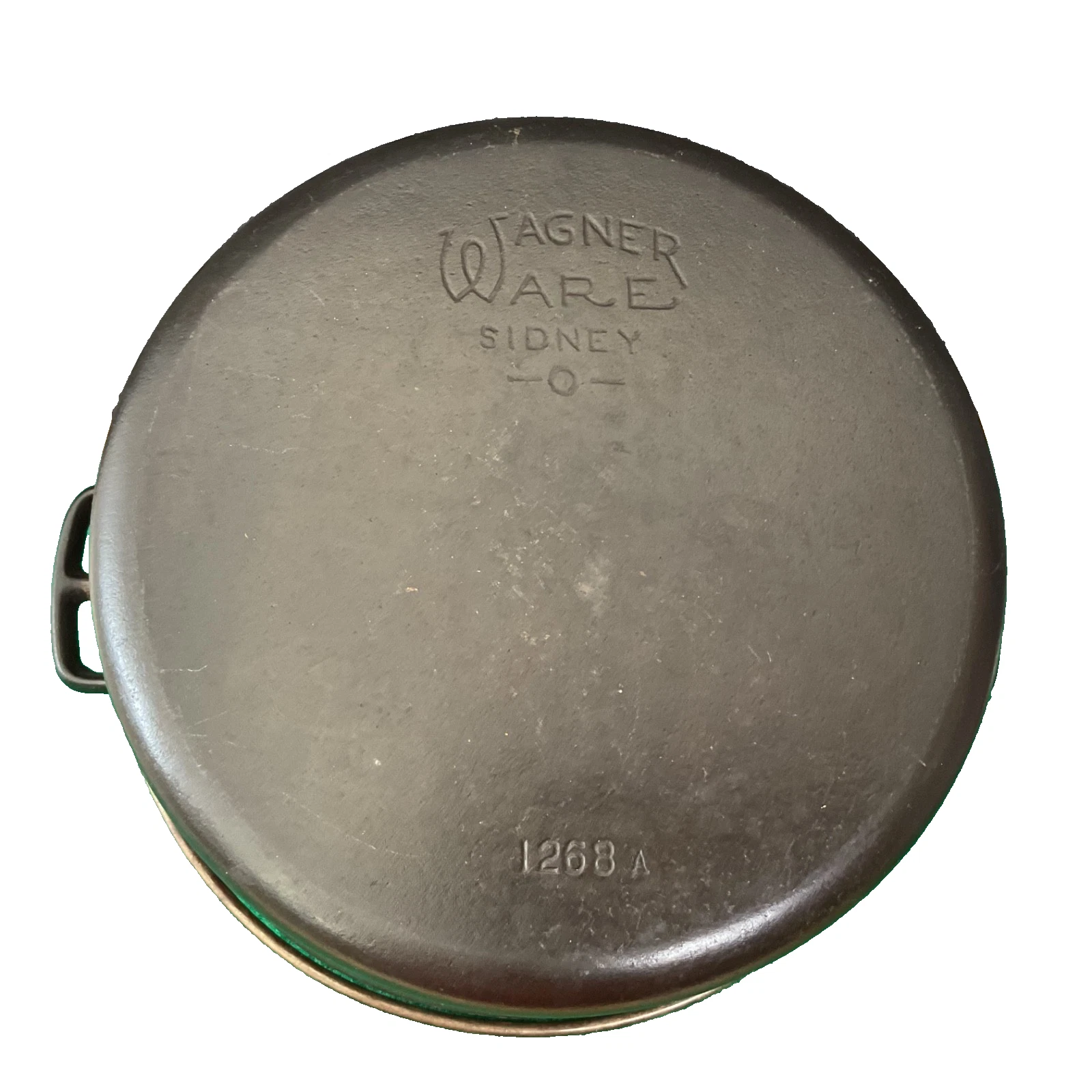 Vintage Wagner Ware Sidney O Cast Iron Round Roaster 1268 Dutch Oven Pot Lid 5Q