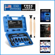 10-Piece Valve Spring Compressor Tool Kit - Safe & Effortless Repairs