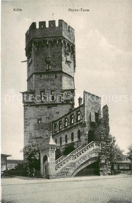 Koeln Rhine Bayen Tower