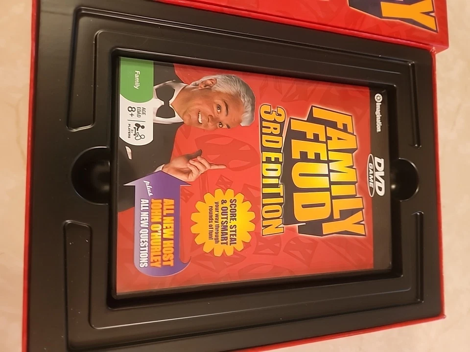 2007 DVD Game Family Feud 3rd Edition 100% Complete open box - Image 3 of 4