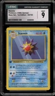 Pokemon Starmie Base Set 1st Edition GERMAN #64 CGC 9 Mint