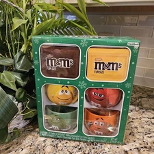 M&M Treat Bowl Set New