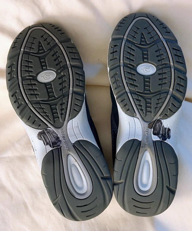 Easy Spirit Argyle Slip On Shoes 6M Suede Fabric - Image 4 of 4