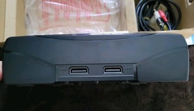 Sega Saturn MK-80000 Black Console Bundle. TESTED WORKS 