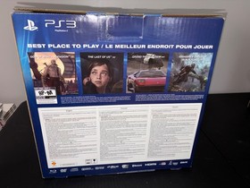Sony PlayStation 3 250GB Black Home Console new/open box