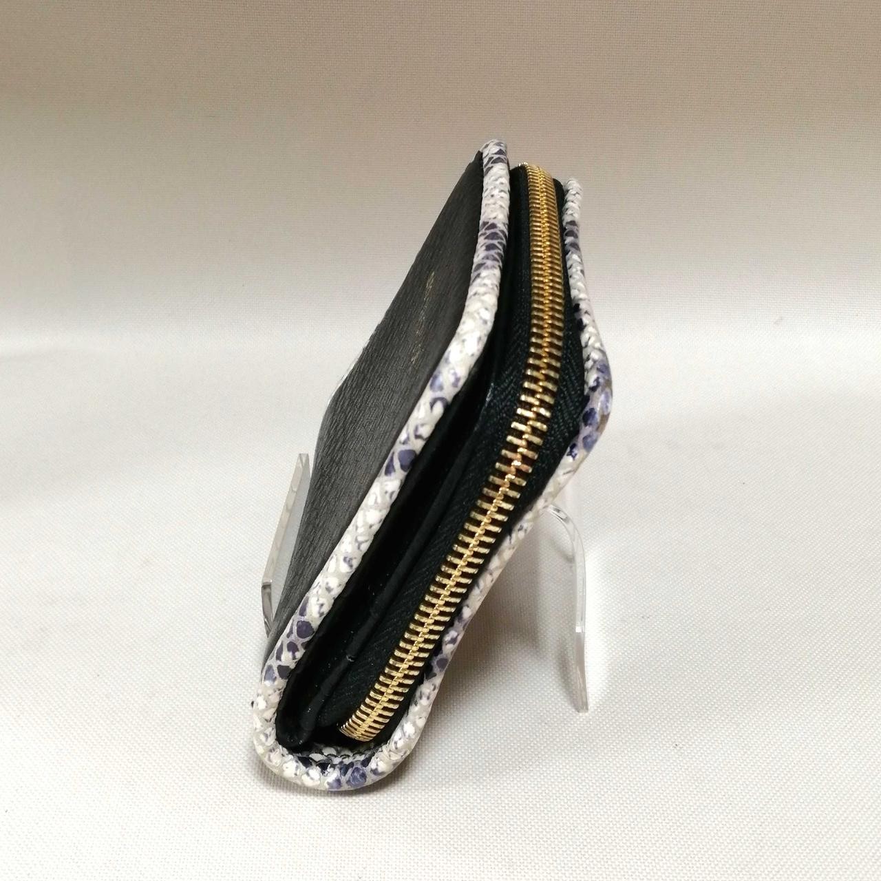 Bifold wallet Model Black Python pattern SEE BY C… - image 4