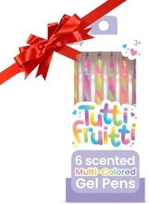 Scented Tutti Fruitti Color Changing Gel Pens Set of 6-1.00Mm NIB, Color Changin