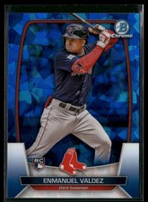 2023 Bowman Chrome Sapphire Edition #9 Enmanuel Valdez