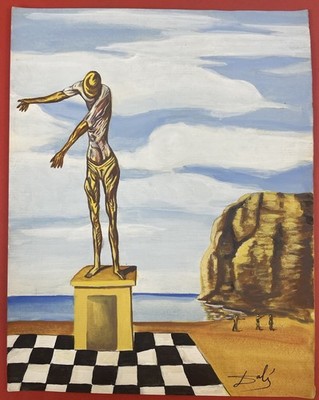 Salvador Dali Drawing on paper (Handmade) signed and stamped