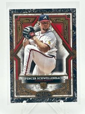 2025 Topps Tier One Spencer Schwellenbach Bronze Foil #88 Braves ROOKIE