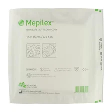 Molnylcke 294399 Mepilex Foam Dressings 6 x 6"  LOT OF 10