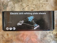 Drill Shear / Plate Cutter / Nibbler Attachment (New)