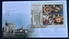 GB FIRST DAY COVER 2/2017 WINDSOR CASTLE MINISHEET ST GEORGES CHAPEL