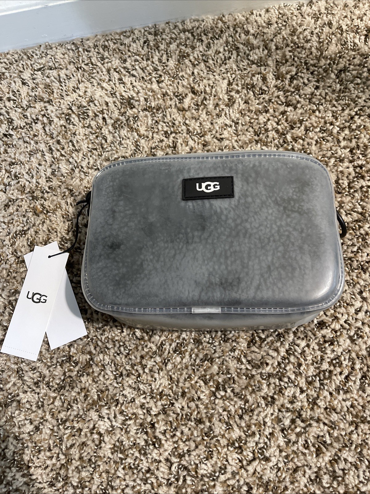 UGG Janey II Black Crossbody Purse Bag NWT And Dust Bag