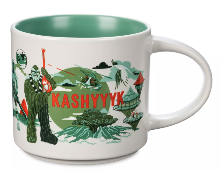Disney Parks Starbucks Discovery Series Star Wars Kashyyyk Mug New