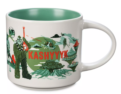 Disney Parks Starbucks Discovery Series Star Wars Kashyyyk Mug New