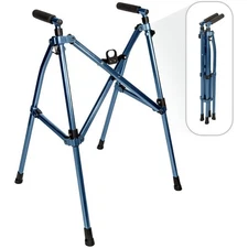 Stander Wonder Walker Lite Folding Space Saver NO WHEELS Cobalt Blue 4270