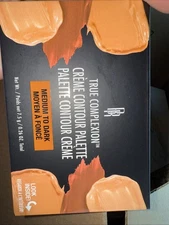 Black Radiance True Complexion Contour Palette Medium to Dark 0.38 Ounce New