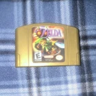Nintendo The Legend of Zelda: Majora's Mask N64 Collector's Edition Gold Cart