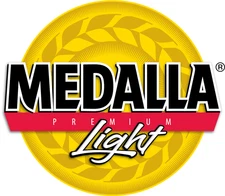 Medalla Light sticker weatherproof bumper vinyl decal