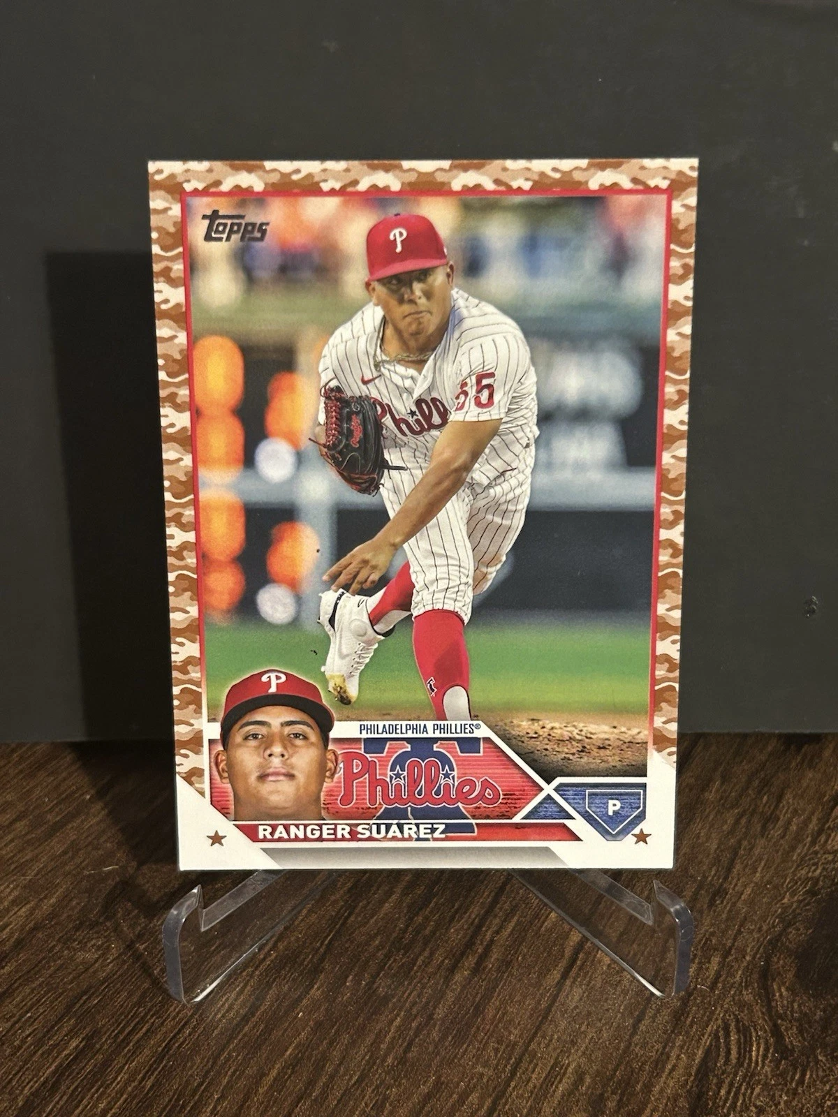 Ranger Surez trading card
