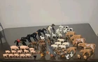 LOT Of 55 Vintage Playmobile Animals Farm Wild Pets Horses Cows Pigs