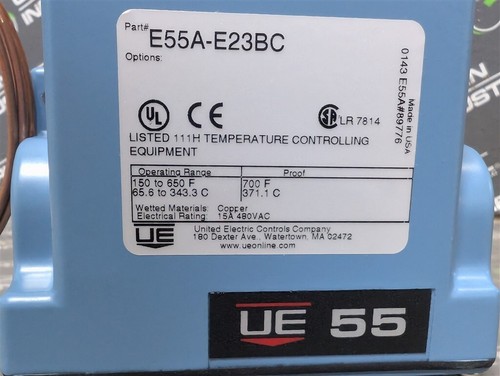 NEW United Electric E55A-E23BC Temperature Switch with Probe - 第 4/5 張圖片