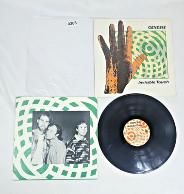 Genesis Invisible Touch Atlantic 81641-1-E LP Vinyl 1986