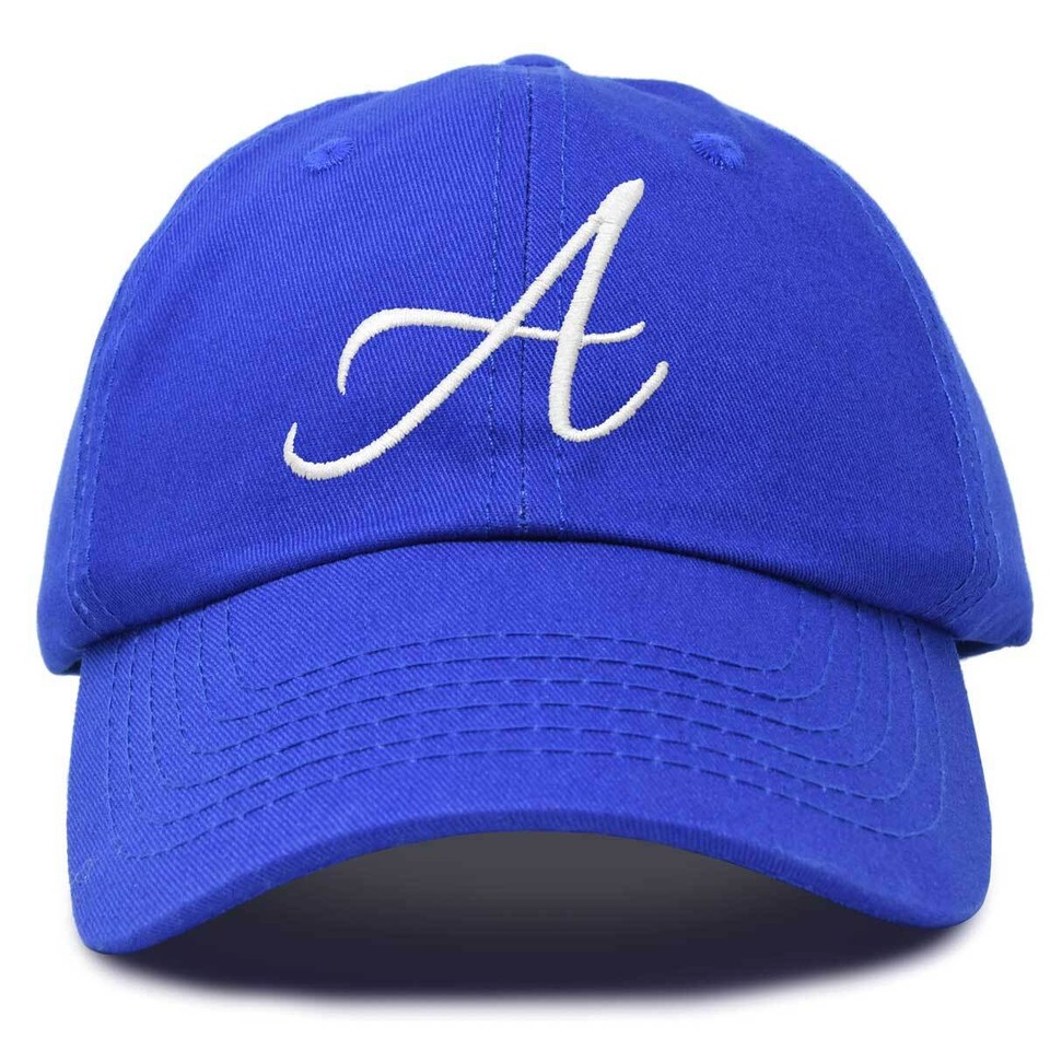 DALIX Embroidered Letter 'G' Baseball Cap - Monogram Initial Hat For Women & Men